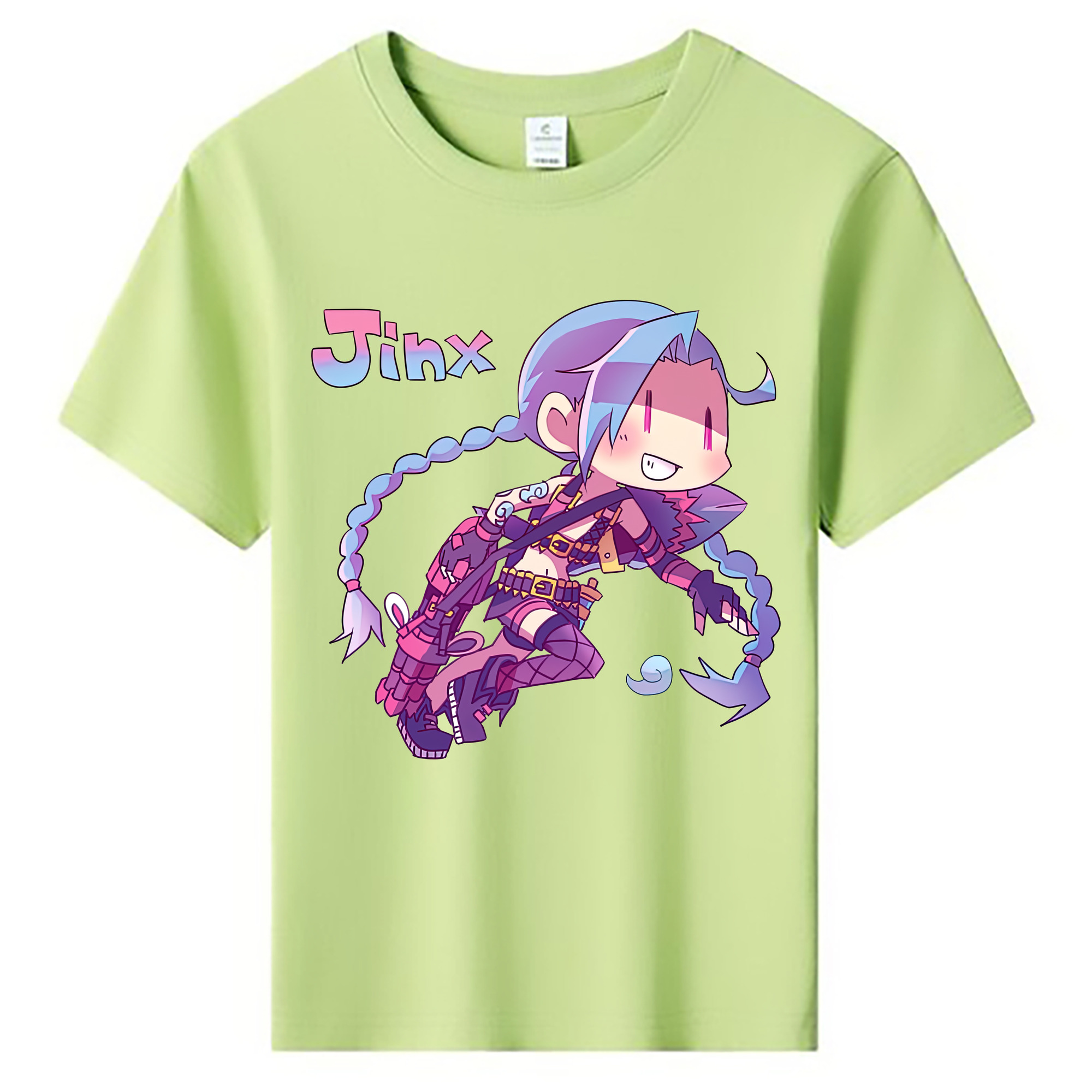（画像用） リーグ・オブ・レジェンド League of Legends LOL 綿100％キッズTシャツ（フロントプリント）